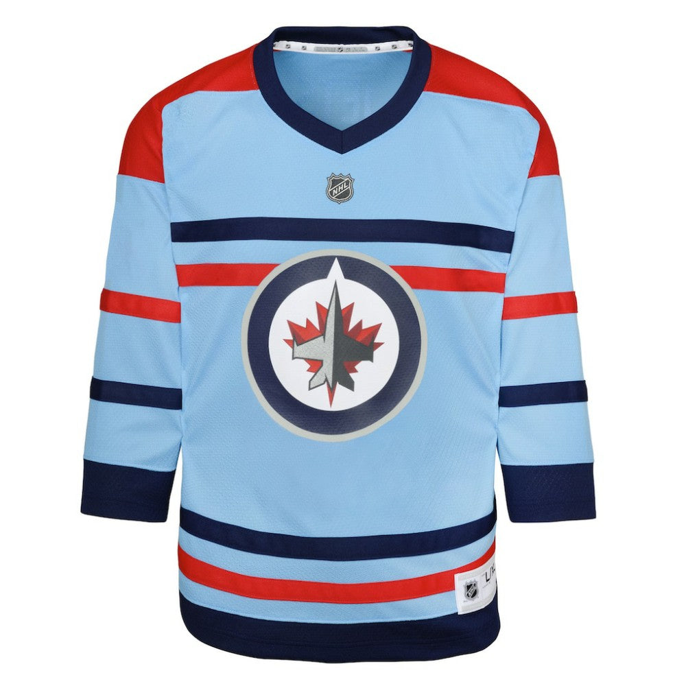 Winnipeg Jets Youth Anniversary Replica Jersey - Light Blue | US 5281554