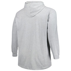 Colorado Avalanche Big & Tall Pullover Hoodie - Heather Gray | US 5281573