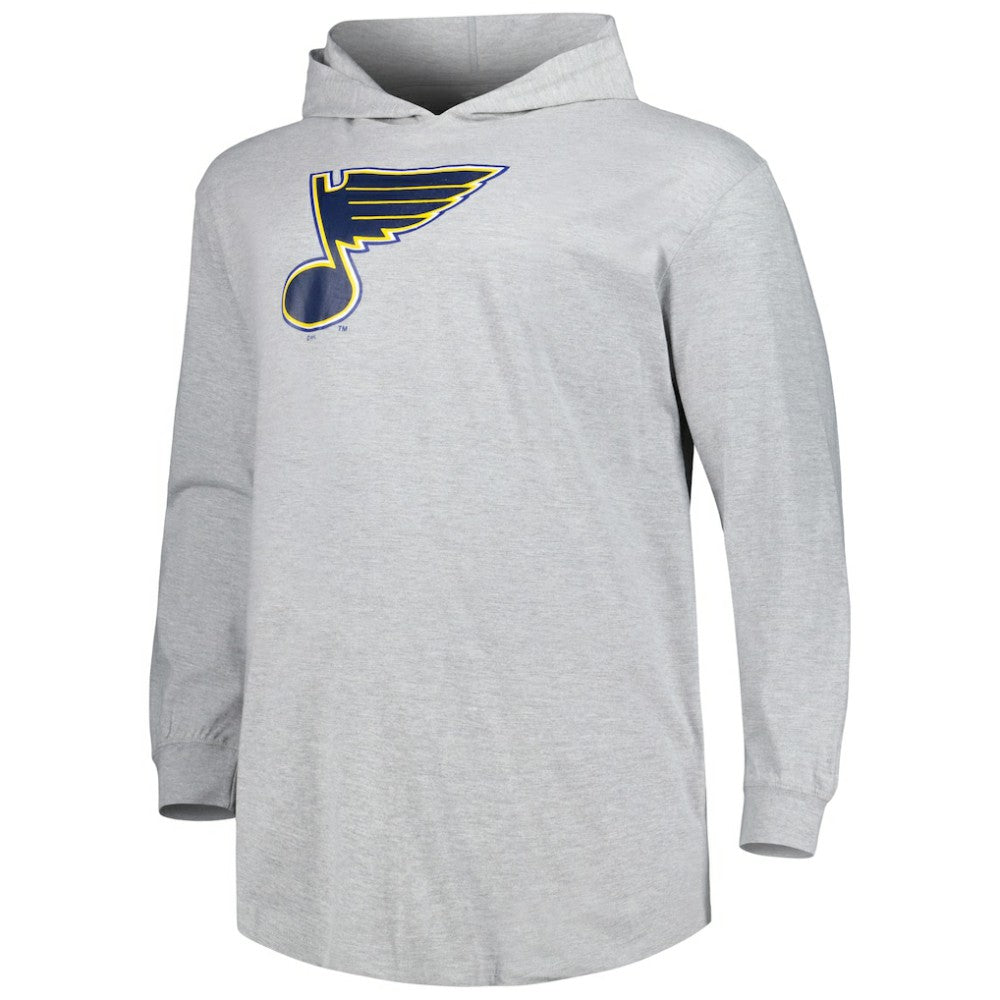 St. Louis Blues Big & Tall Pullover Hoodie - Heather Gray | US 5281577