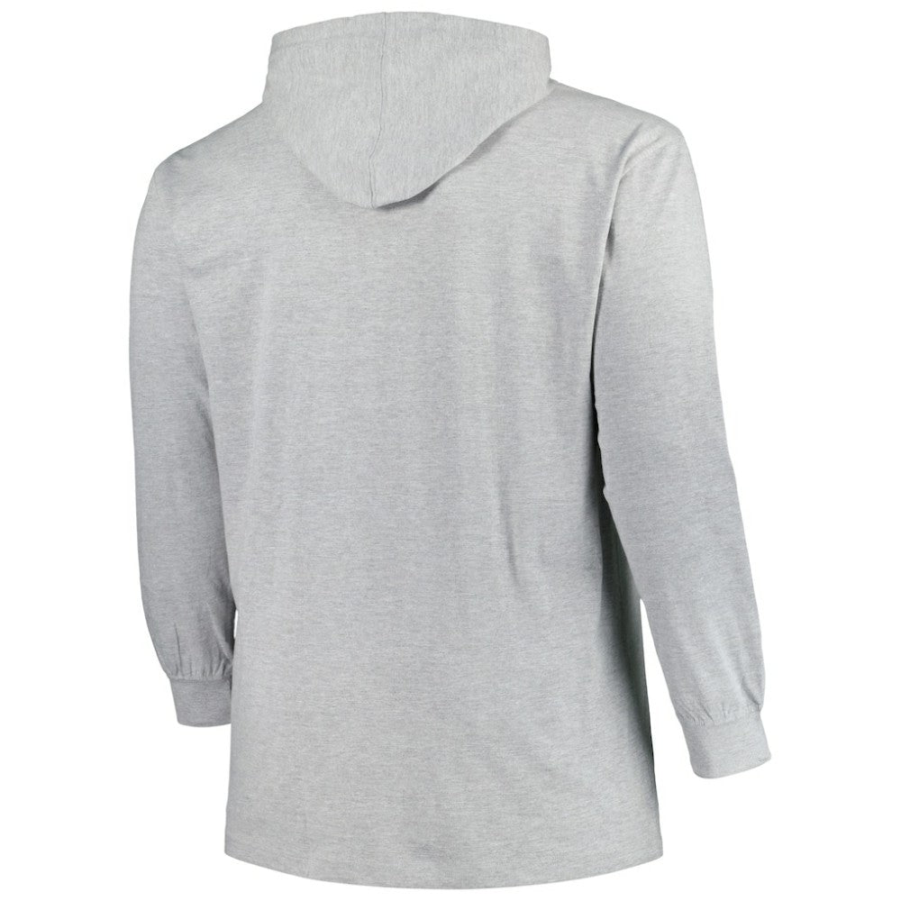 Washington Capitals Big & Tall Pullover Hoodie - Heather Gray | US 5281580