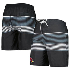 Arizona Cardinals G-III Sports by Carl Banks Coastline Volley Swim Shorts - Black Shorts
