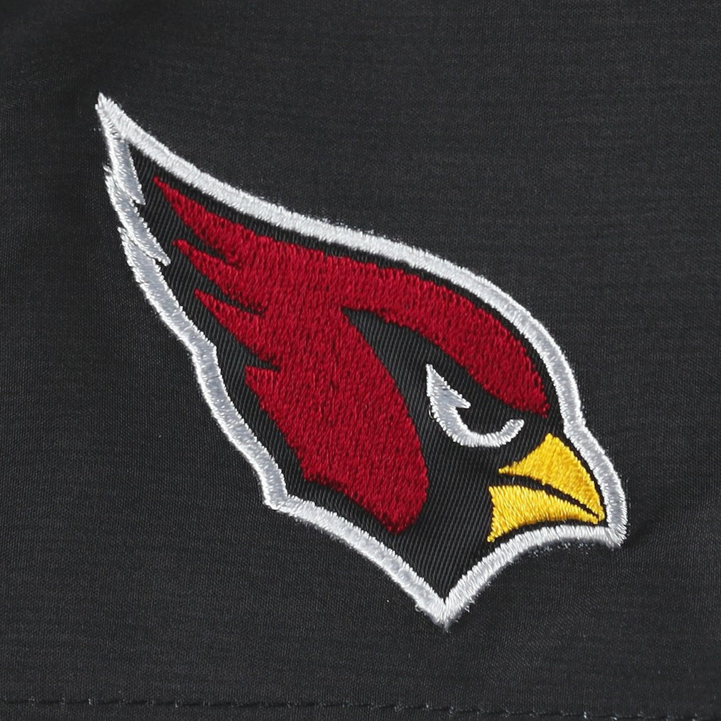 Arizona Cardinals G-III Sports by Carl Banks Coastline Volley Swim Shorts - Black Shorts