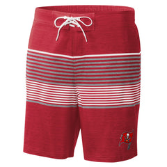 Tampa Bay Buccaneers G-III Sports by Carl Banks Coastline Volley Swim Shorts - Red Shorts