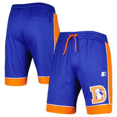 Denver Broncos Starter Throwback Fan Favorite Shorts - Royal Shorts