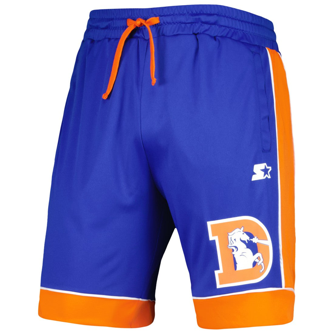 Denver Broncos Starter Throwback Fan Favorite Shorts - Royal Shorts