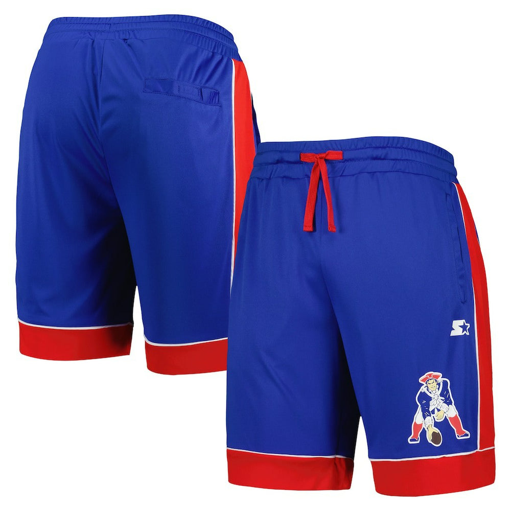 New England Patriots Starter Throwback Fan Favorite Shorts - Navy Shorts