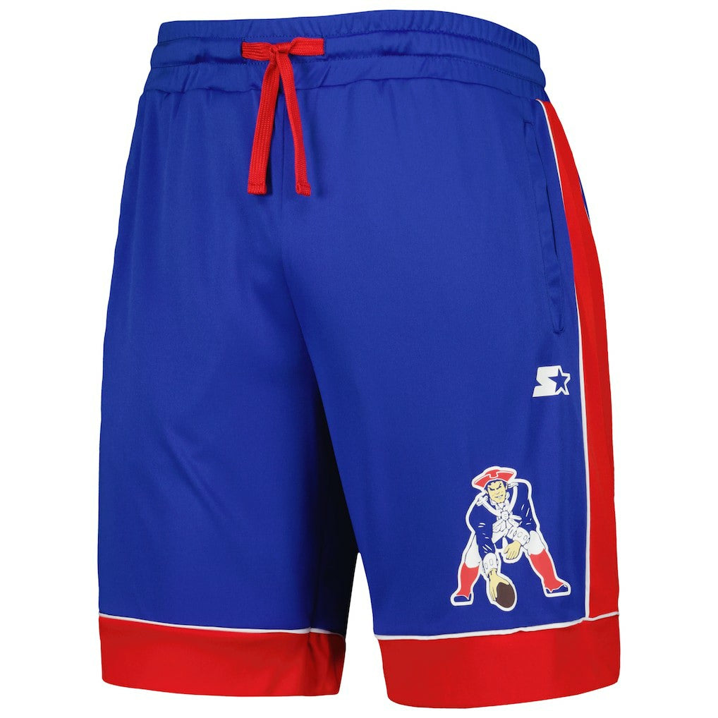 New England Patriots Starter Throwback Fan Favorite Shorts - Navy Shorts