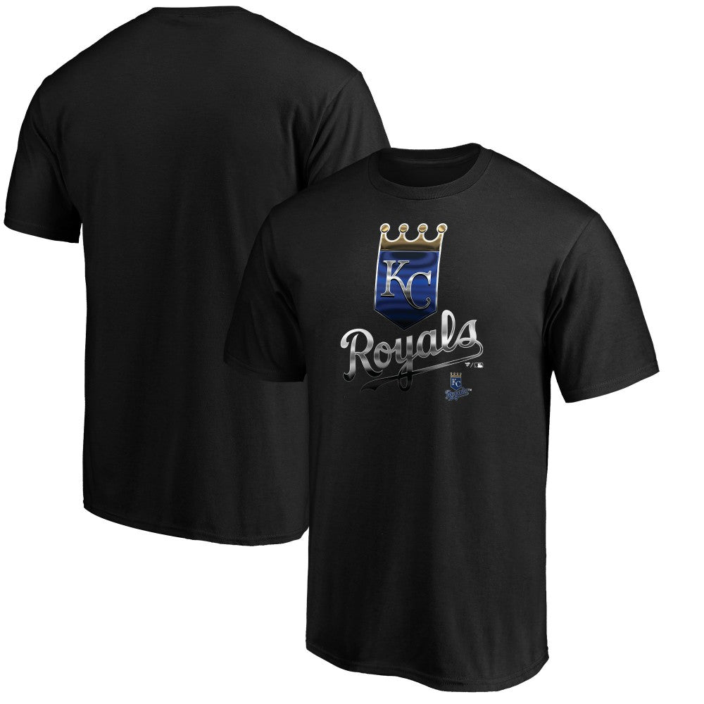 Kansas City Royals Team Midnight Mascot T-Shirt - Black T-shirts