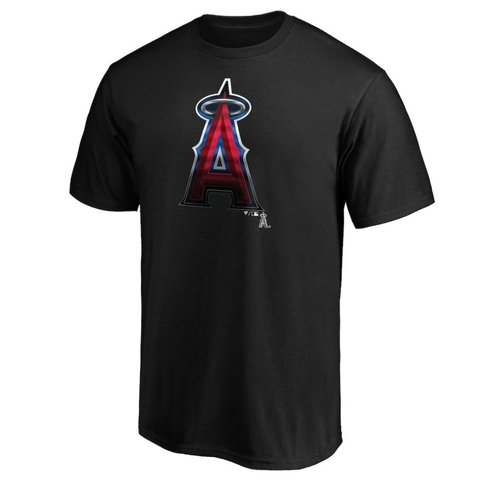 Los Angeles Angels Team Midnight Mascot T-Shirt - Black T-shirts
