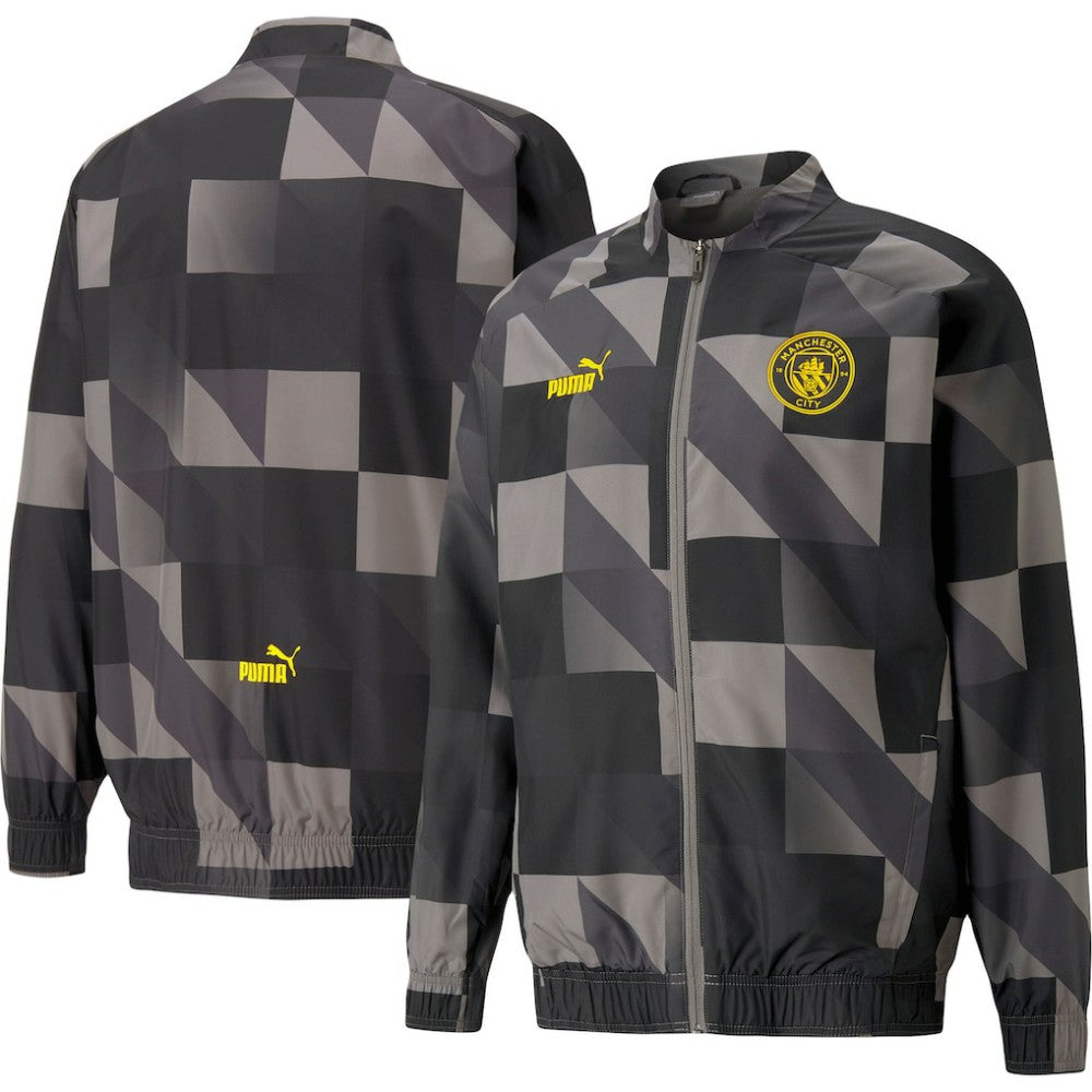 Manchester City 2022/23 Pre-Match Full-Zip Jacket Black - Puma online