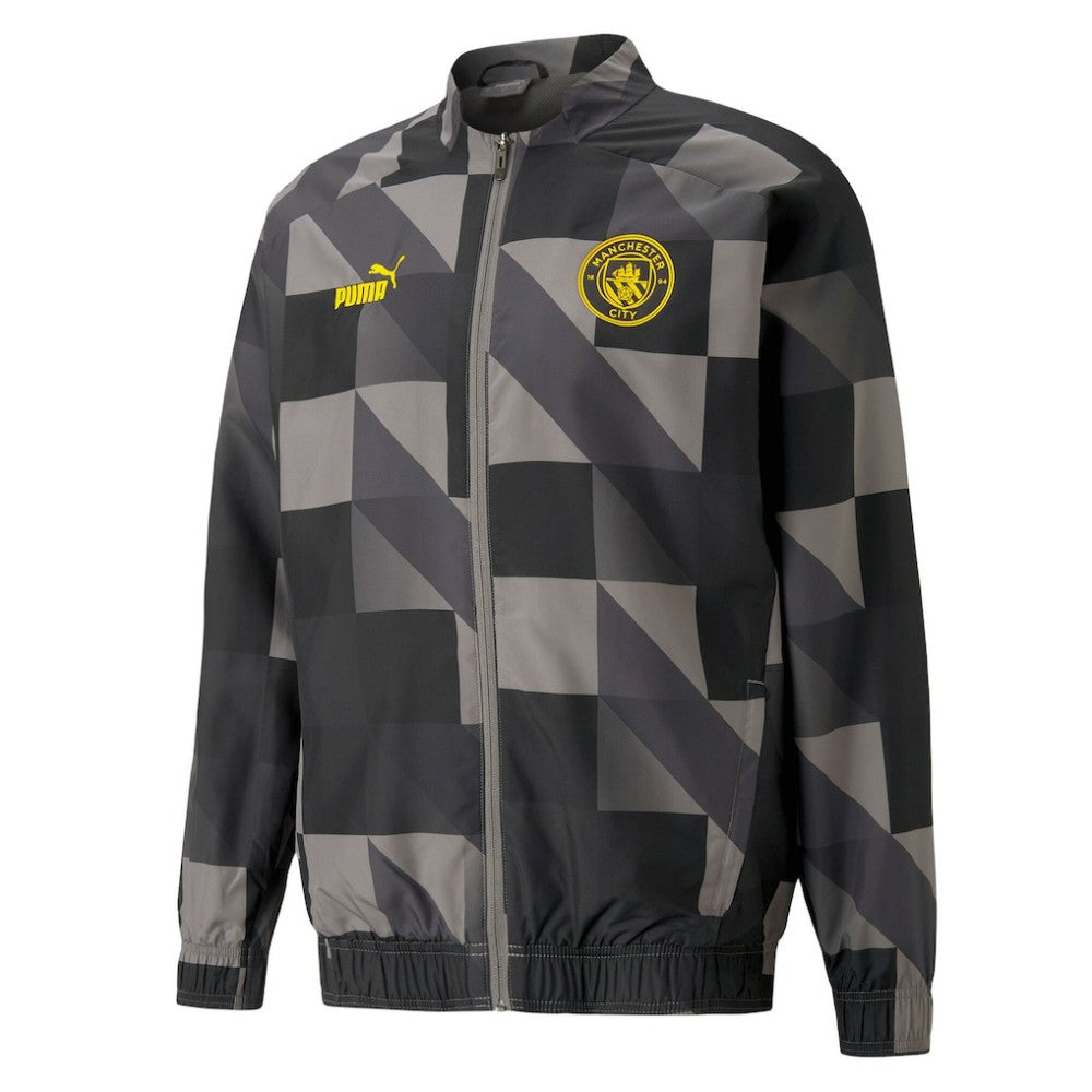 Manchester City 2022/23 Pre-Match Full-Zip Jacket Black - Puma online