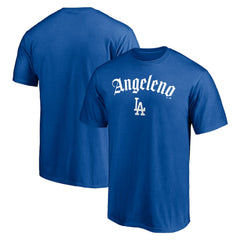 Los Angeles Dodgers Team Hometown Collection Angeleno T-Shirt - Royal T-shirts