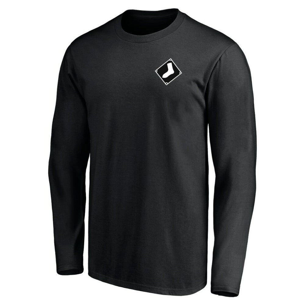 Chicago White Sox Team Hometown Collection Chi Town Long Sleeve T-Shirt - Black T-shirts
