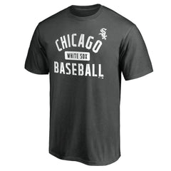 Chicago White Sox Team Primary Pill T-Shirt - Charcoal T-shirts