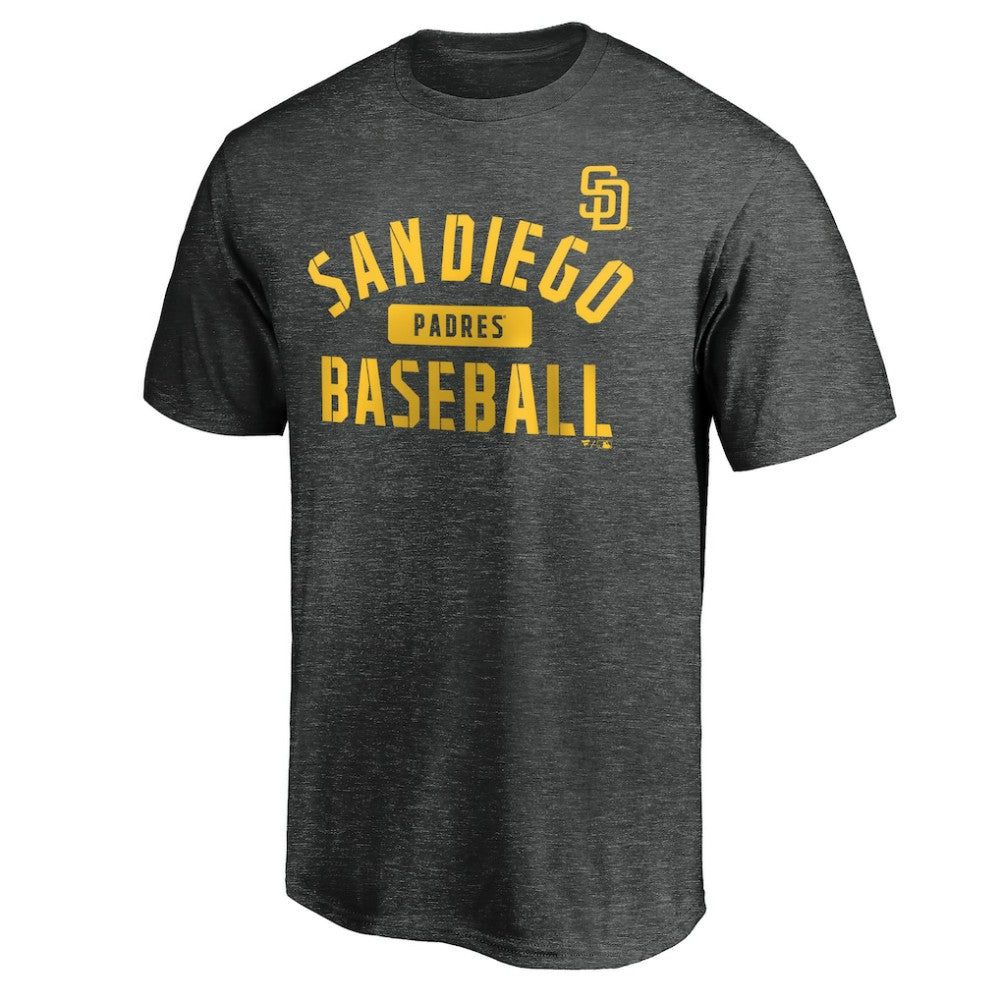 San Diego Padres Team Primary Pill T-Shirt - Charcoal T-shirts