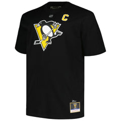 Mario Lemieux Pittsburgh Penguins Mitchell & Ness Big & Tall Name & Number T-Shirt - Black | US 5283193