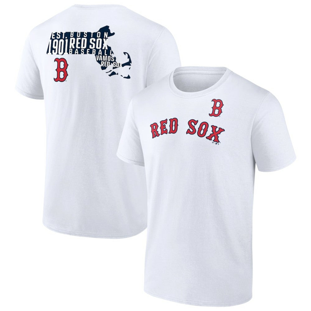 Boston Red Sox Team Hot Shot T-Shirt - White T-shirts