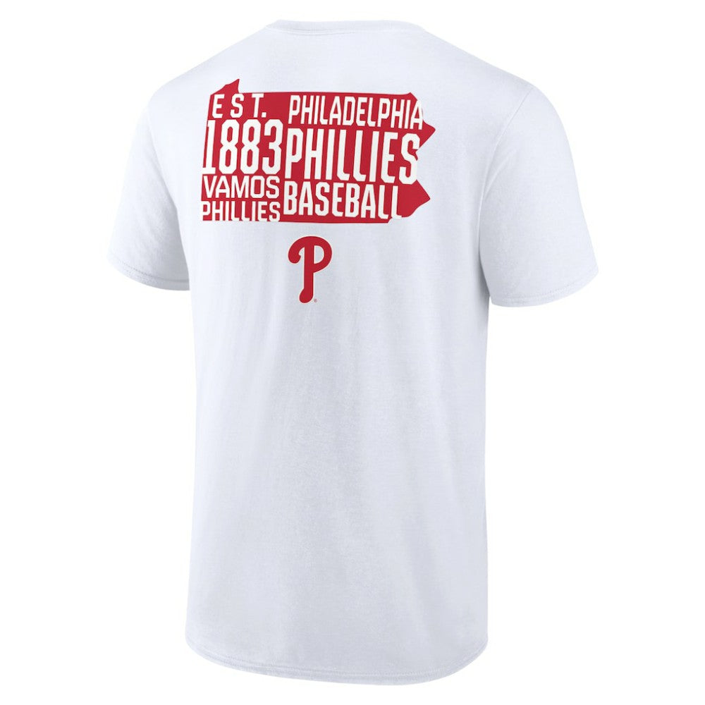 Philadelphia Phillies Team Hot Shot T-Shirt - White T-shirts