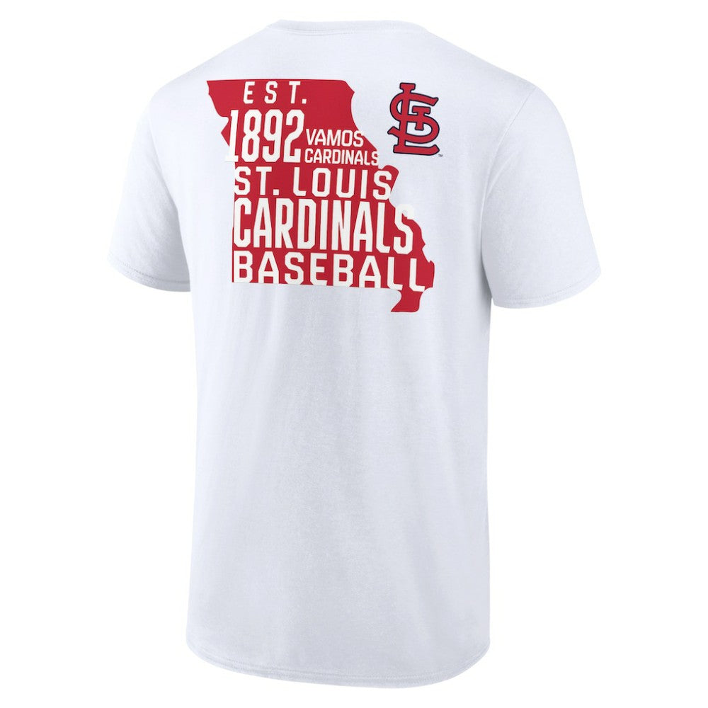 St. Louis Cardinals Team Hot Shot T-Shirt - White T-shirts