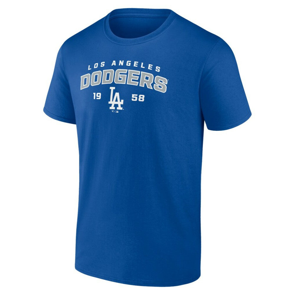 Los Angeles Dodgers Team Rebel T-Shirt - Royal T-shirts