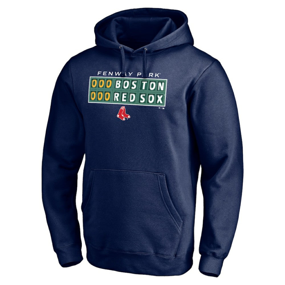 Boston Red Sox Team Hometown Collection Scoreboard Pullover Hoodie - Navy Hoodies