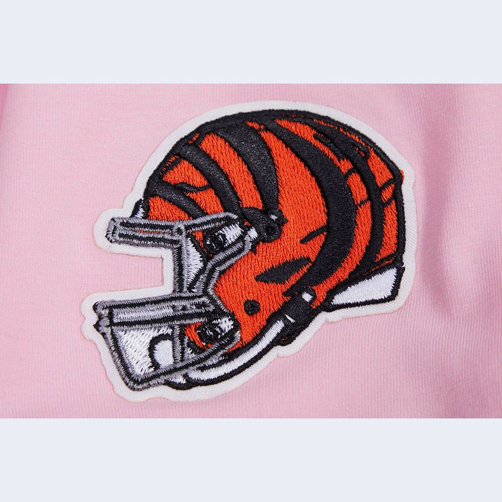 Cincinnati Bengals Pro Standard Women's Cropped Boxy T-Shirt - Pink T-shirts