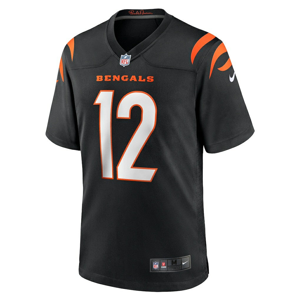 Tyron Johnson Cincinnati Bengals Home Game Player Jersey - Black Jerseys
