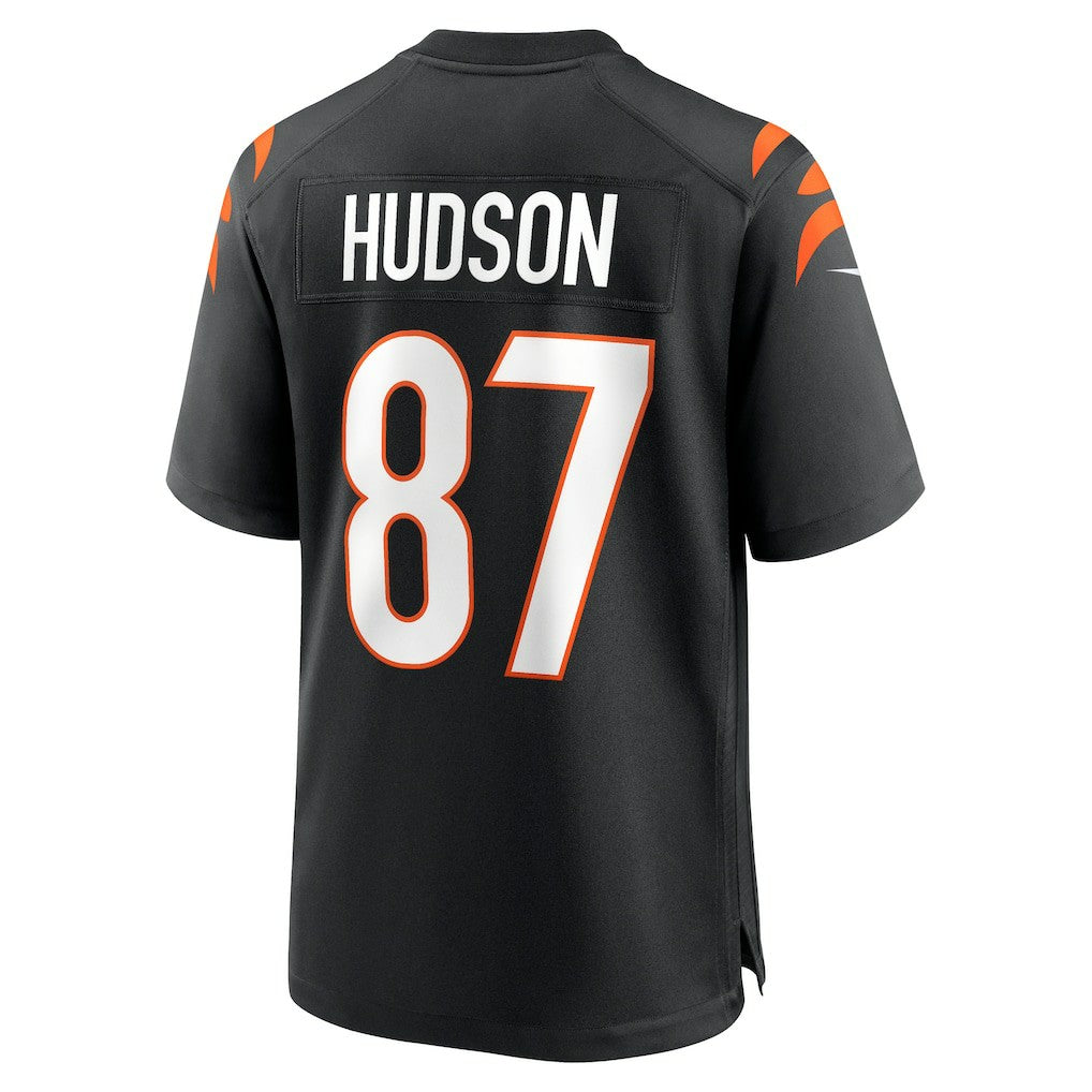 Tanner Hudson Cincinnati Bengals Home Game Player Jersey - Black Jerseys