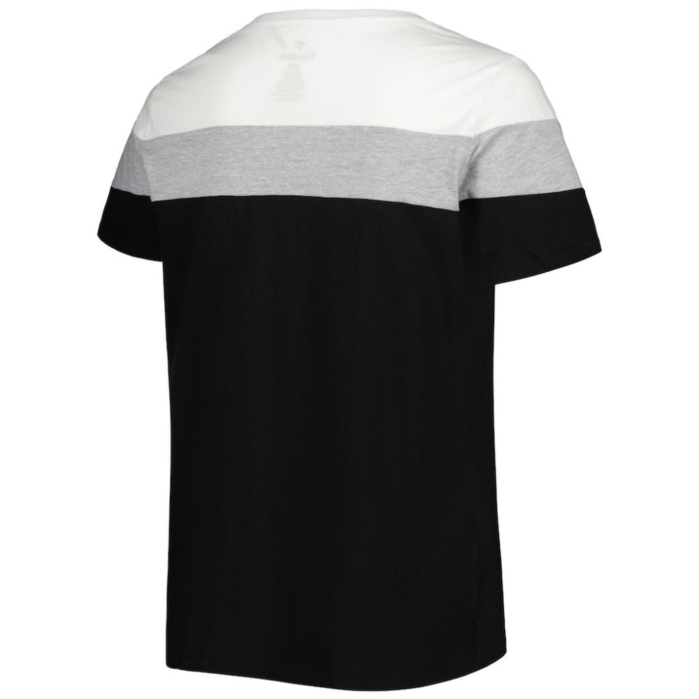 San Francisco Giants Women's Plus Size Colorblock T-Shirt - White/Black T-shirts