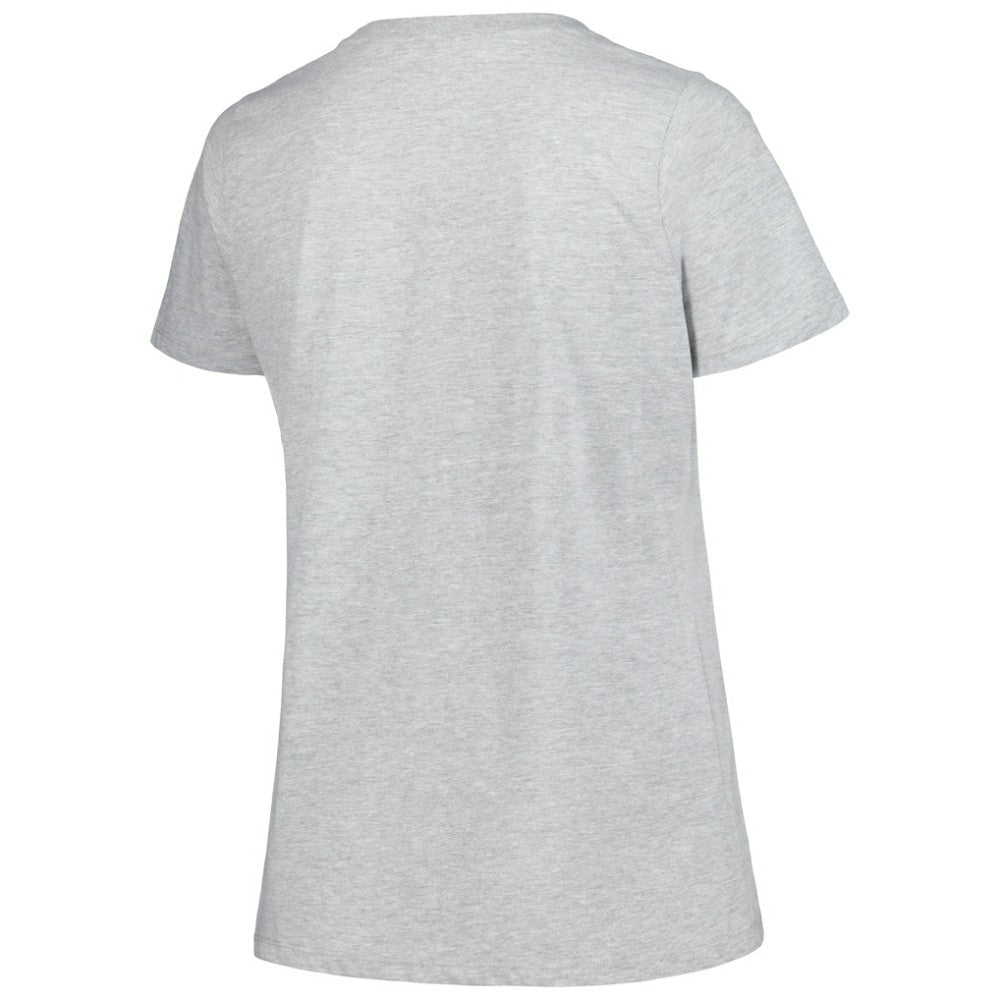 Los Angeles Dodgers Profile Women's Plus Size T-Shirt Combo Pack - Black/Heather Gray T-shirts