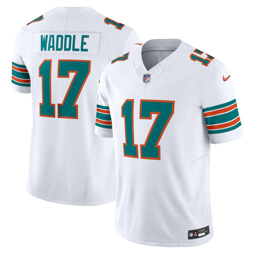 Jaylen Waddle Miami Dolphins Vapor F.U.S.E. Limited Jersey - White Jerseys