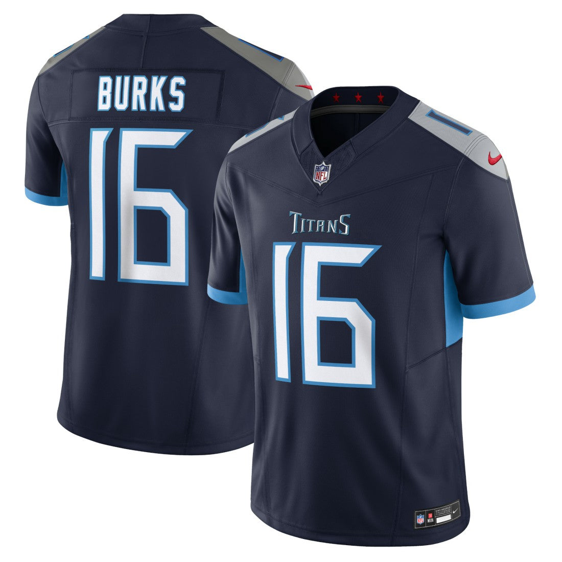 Treylon Burks Tennessee Titans Vapor F.U.S.E. Limited Jersey - Navy Jerseys