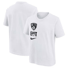 Brooklyn Nets Youth Vs Block Essential T-Shirt White - Nike