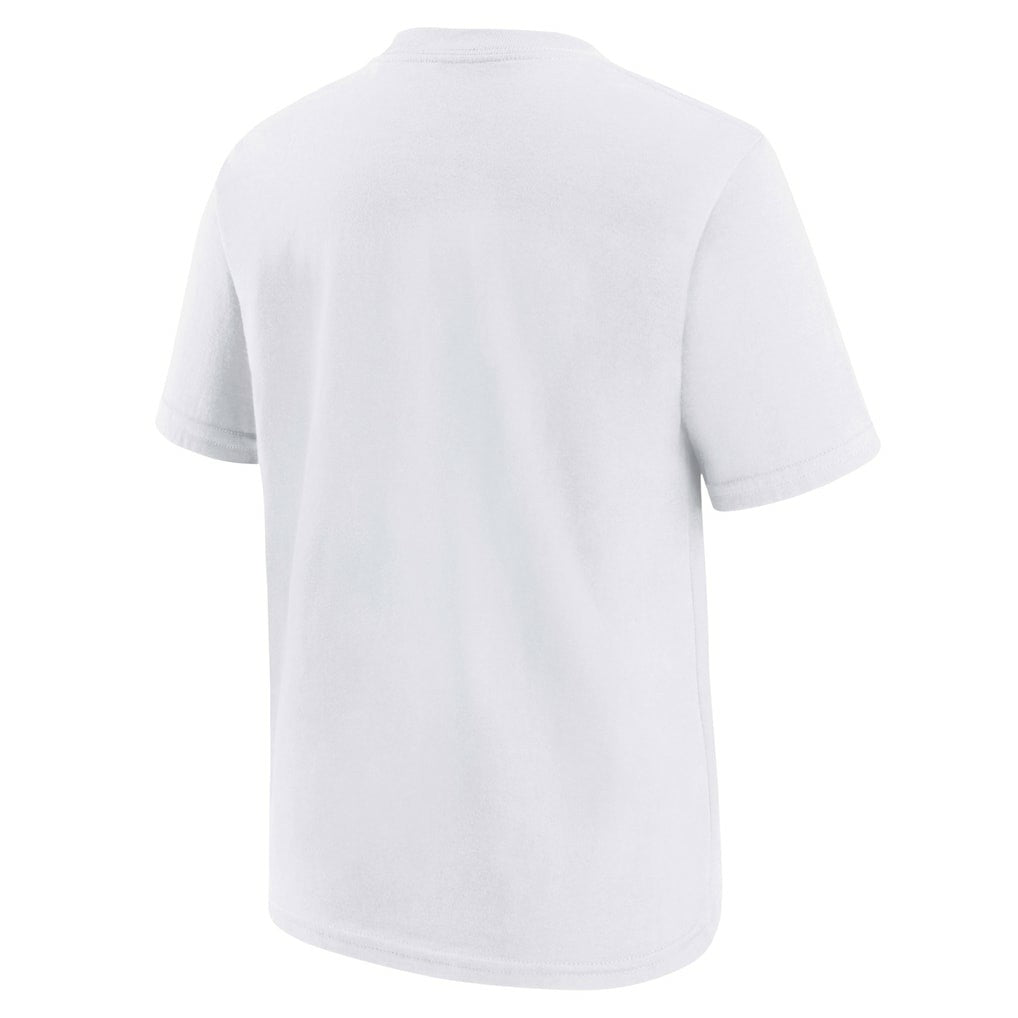 Brooklyn Nets Youth Vs Block Essential T-Shirt White - Nike