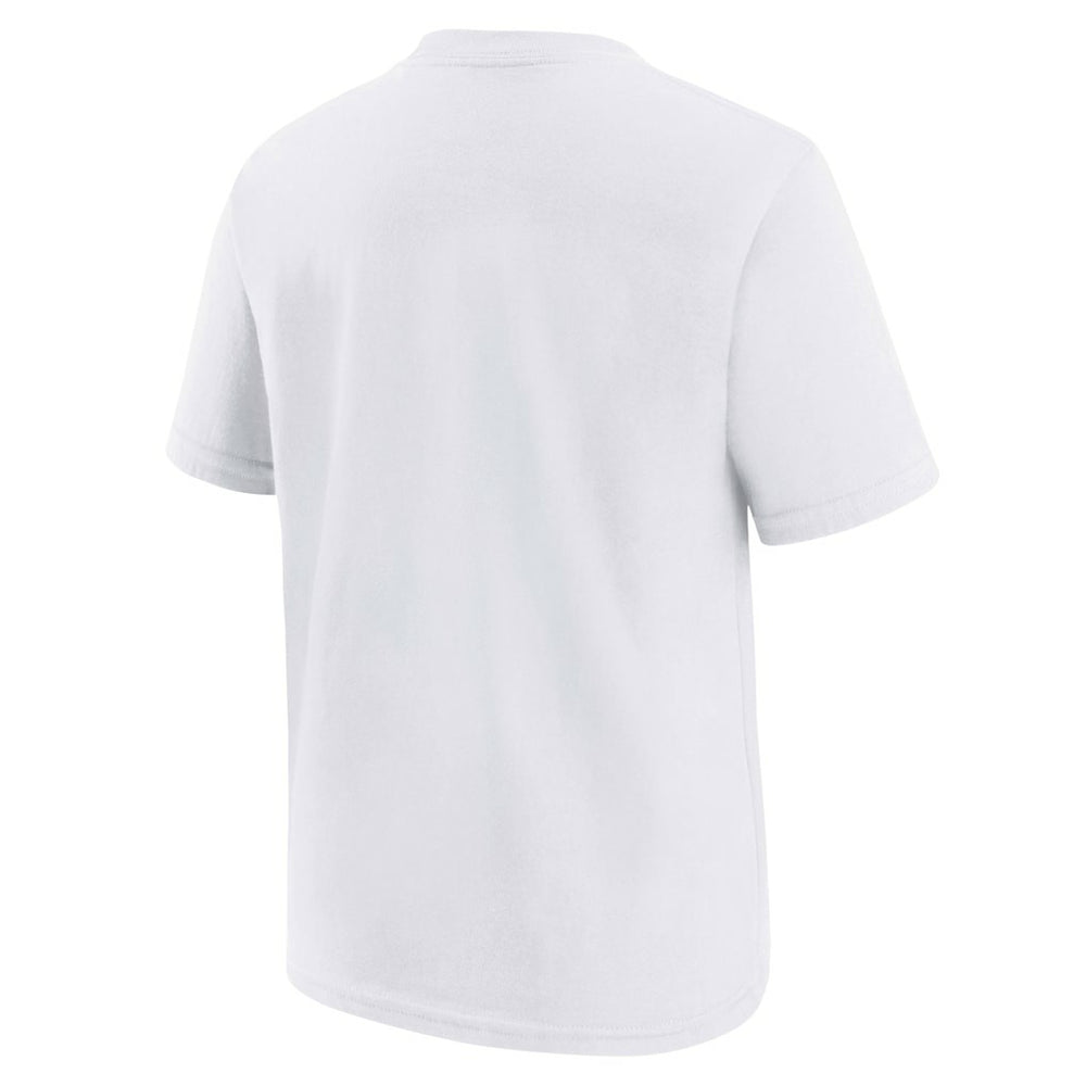Brooklyn Nets Youth Vs Block Essential T-Shirt White - Nike