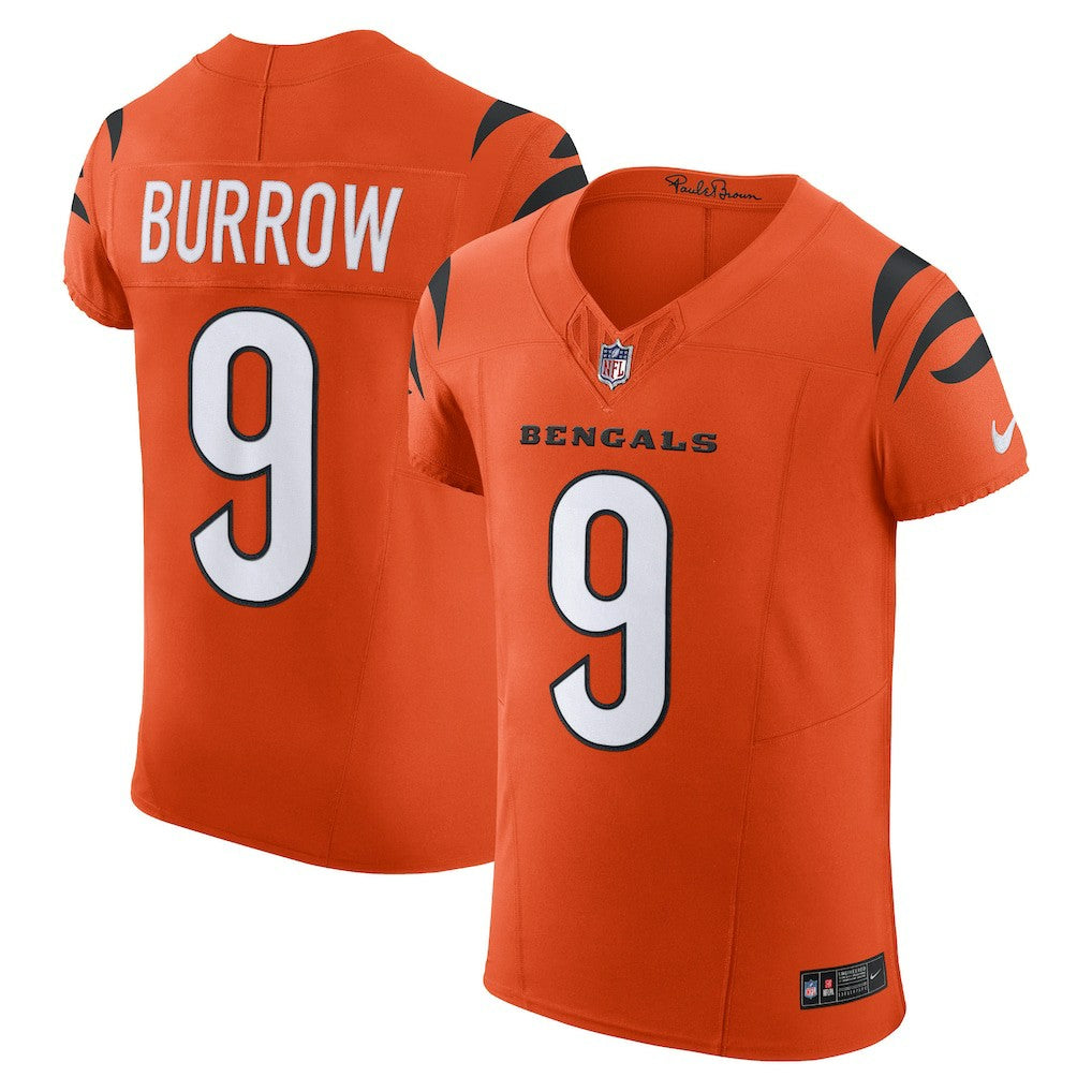 Joe Burrow Cincinnati Bengals Vapor F.U.S.E. Elite Jersey - Orange Jerseys