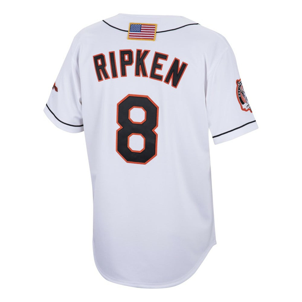 Cal Ripken Jr. Baltimore Orioles Cooperstown Collection 2001 Authentic Player Jersey - White Jerseys