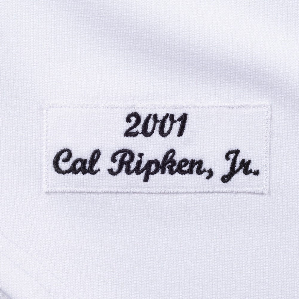Cal Ripken Jr. Baltimore Orioles Cooperstown Collection 2001 Authentic Player Jersey - White Jerseys