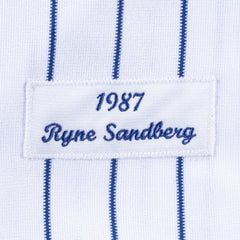 Ryne Sandberg Chicago Cubs Cooperstown Collection 1987 Authentic Player Jersey - White Jerseys