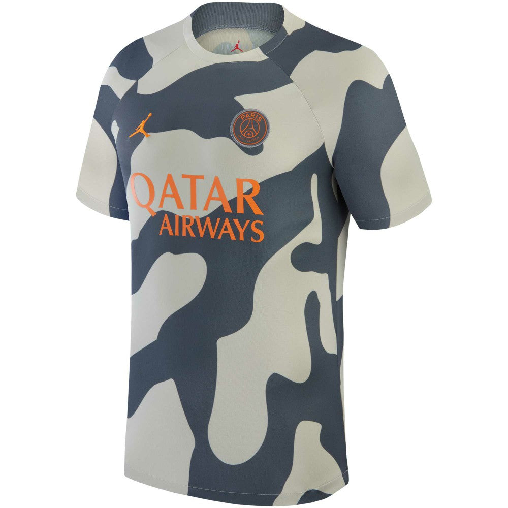 Paris Saint-Germain Jordan Brand 2023/24 Academy Pro Pre-Match Top Gray - Jordan outlet