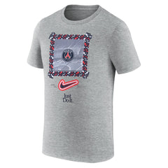 Paris Saint-Germain DNA T-Shirt Heather Gray - Nike for sale