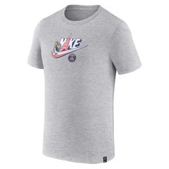 Paris Saint-Germain Futura T-Shirt Heather Gray - Nike online