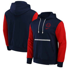 Paris Saint-Germain Standard Issue Pullover Hoodie Navy - Nike sale