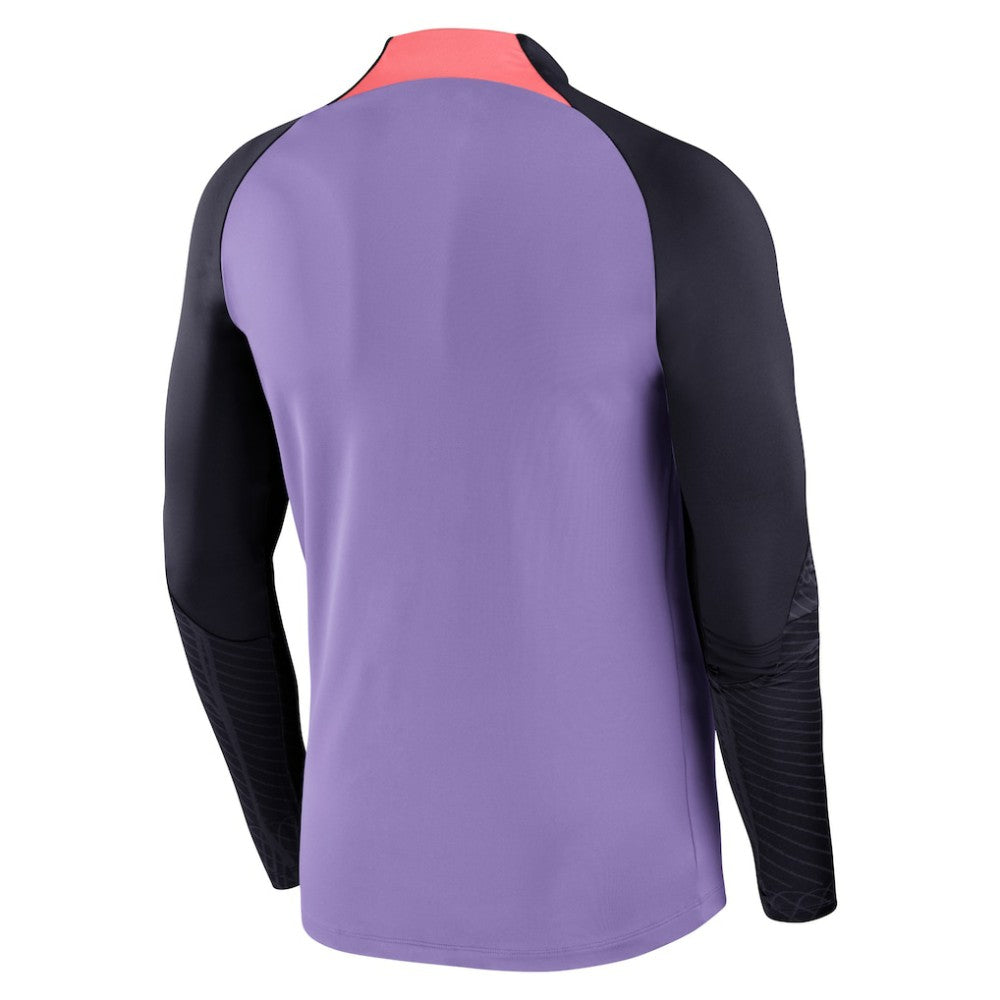 Liverpool Strike Drill 2023/24 Performance Quarter-Zip Long Sleeve Top Purple - Nike on sale