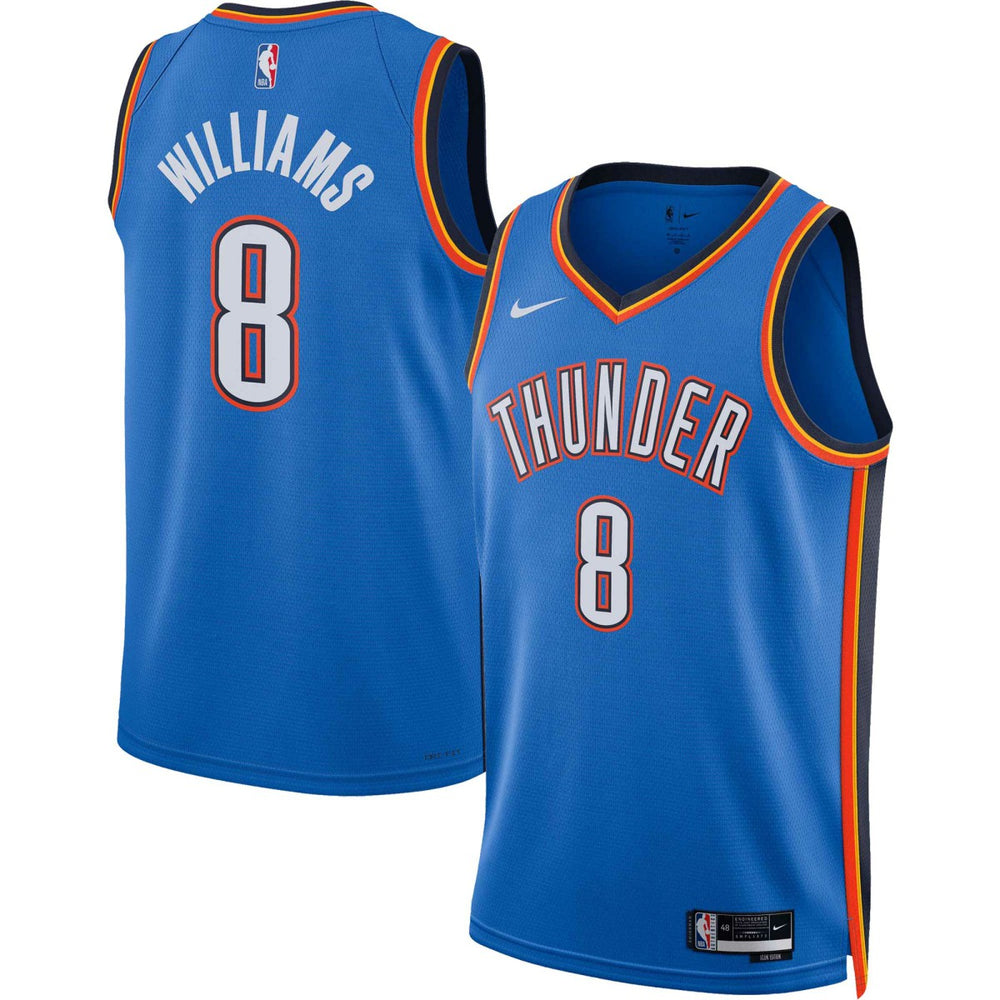 Jalen Williams Oklahoma City Thunder Unisex Swingman Jersey Icon Edition Blue - Nike