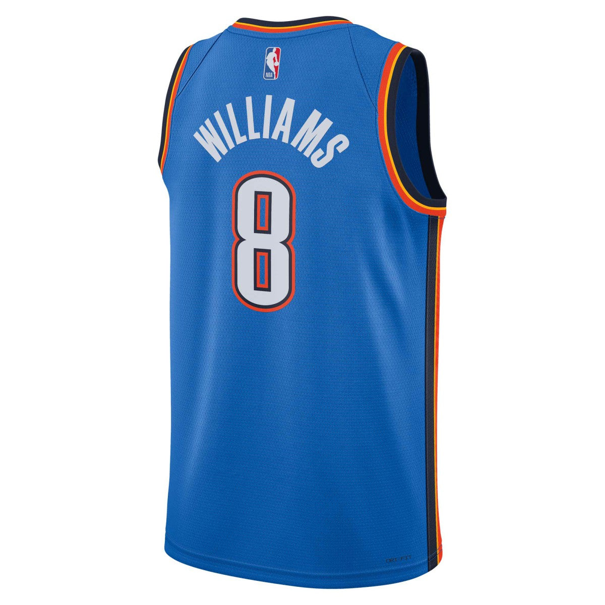 Jalen Williams Oklahoma City Thunder Unisex Swingman Jersey Icon Edition Blue - Nike