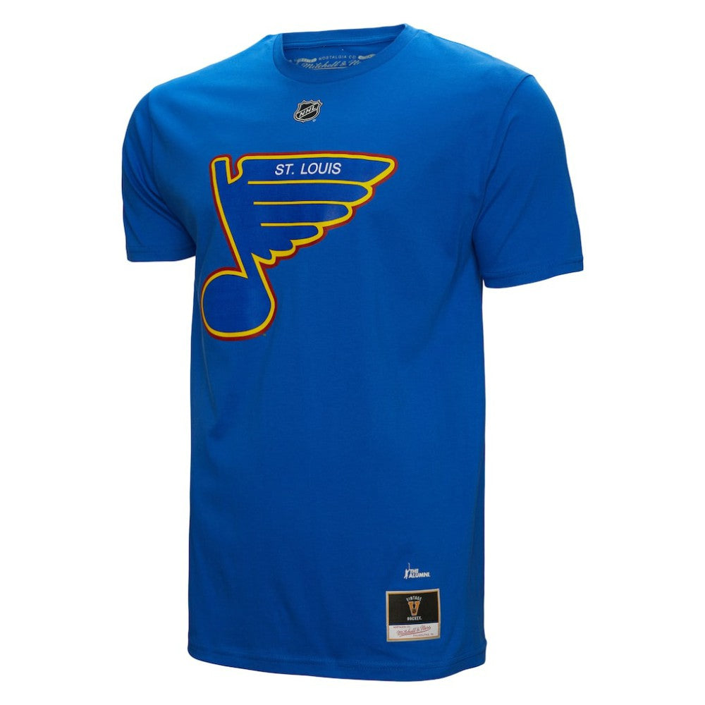 Brett Hull St. Louis Blues Mitchell & Ness Name & Number T-Shirt - Blue | US 5291303
