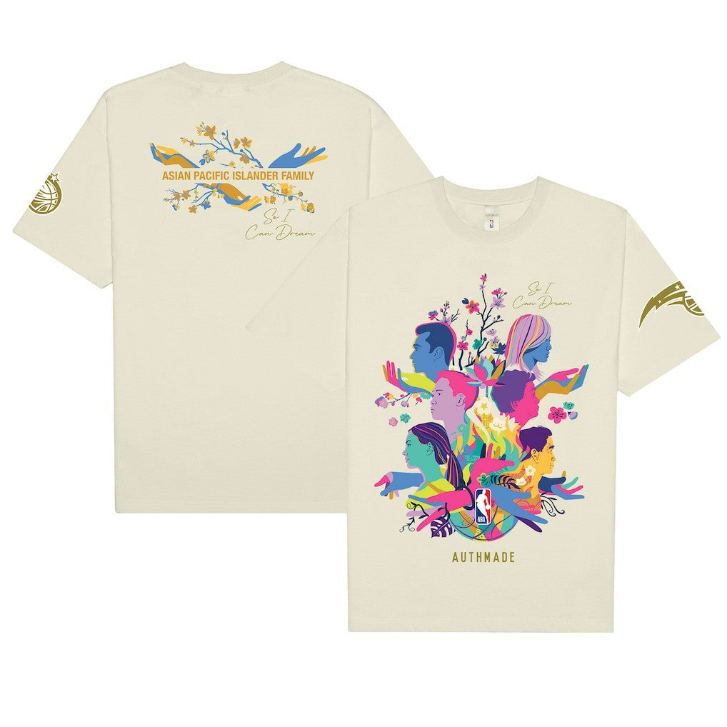 Orlando Magic AUTHMADE x NBA Unisex AAPI Dreamers T-Shirt Cream outlet
