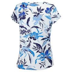 Houston Astros Tommy Bahama Women's Aubrey Romantic Blooms IslandZone T-Shirt - White T-shirts