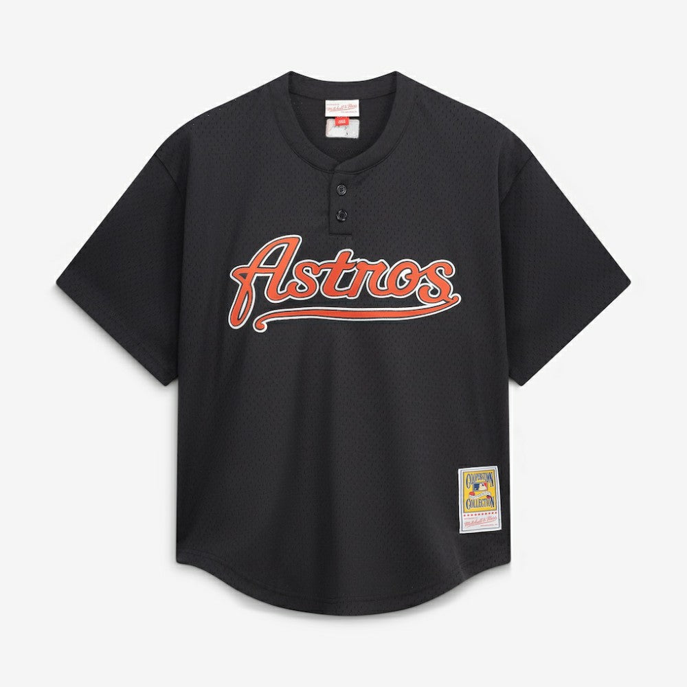 Craig Biggio Houston Astros Mitchell & Ness Authentic Batting Practice Jersey - Black Jerseys